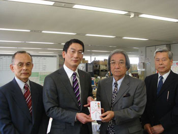 平成26年3月19日（贈呈式）　一般社団法人千葉県製薬協会　様